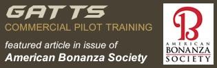 American Bonanza Society GATTS commercial training feature